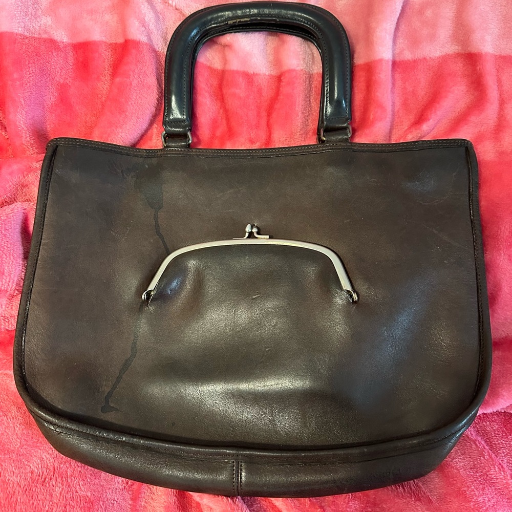 Vintage Bonnie Cashin Coach watermelon tote